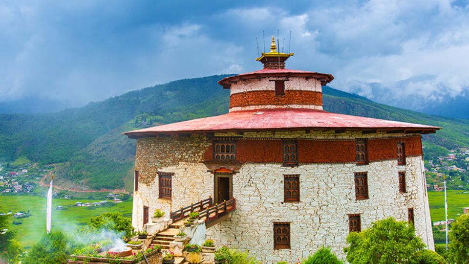 Bảo tàng quốc gia – Pháo đài Taa Dzong