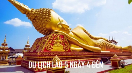 Tour Lào 5 ngày 4 đêm: Viêng Chăn - Luang Prabang - Văng Viêng